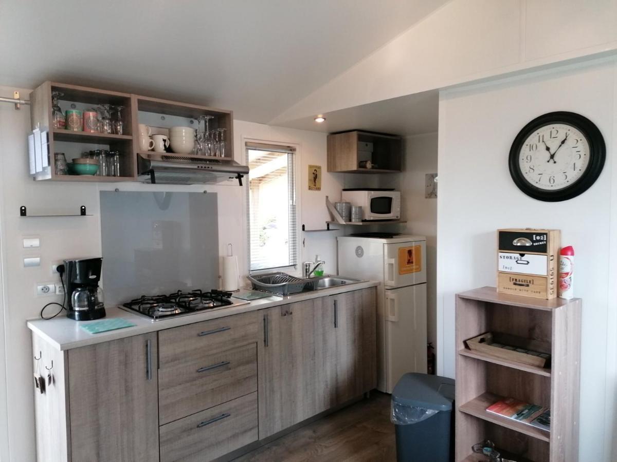 Mobil-home Climatisé 4 personnes camping 5* Lit et mixe Landes Extérieur photo