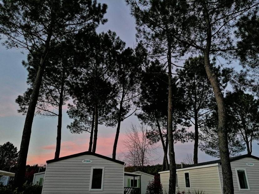 Mobil-home Climatisé 4 personnes camping 5* Lit et mixe Landes Extérieur photo